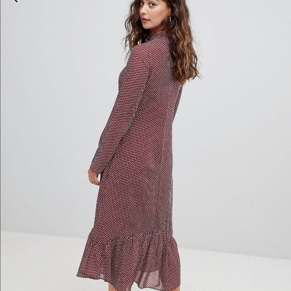 ASOS Spotted Maxi Dress - Picture 2 of 5